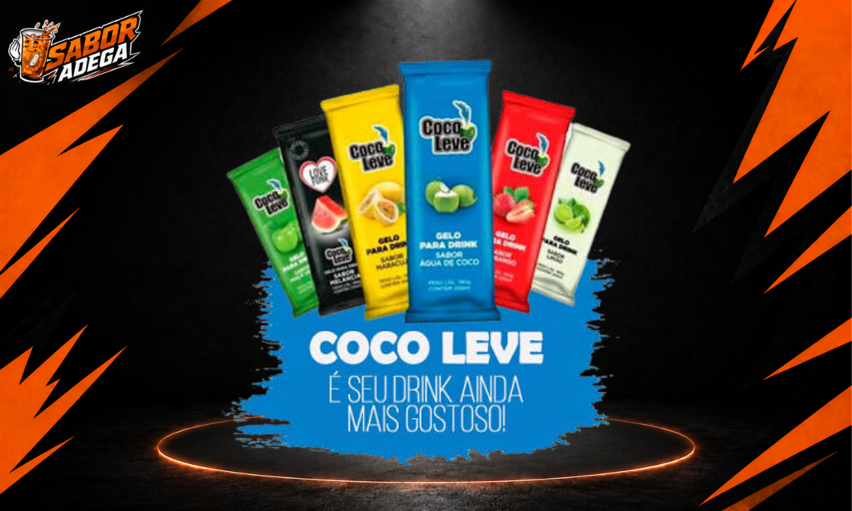 Gelinho Coco Leve - Varios Sabores